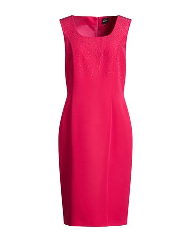 Woman Midi dress Magenta Size 10 Polyester, Elastane