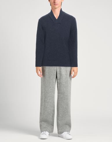 Man Sweater Navy Size 44 Wool, Polyamide, Cashmere, Elastane