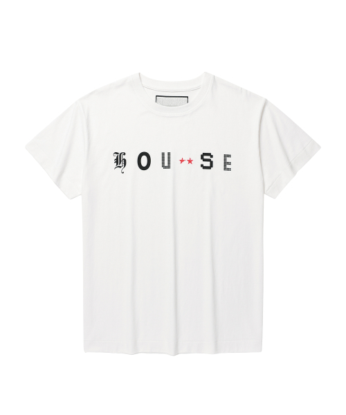 FONT-HOUSE TEE WHITE
