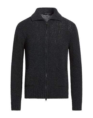Lab Man Cardigan Charcoal Size L Merino Wool