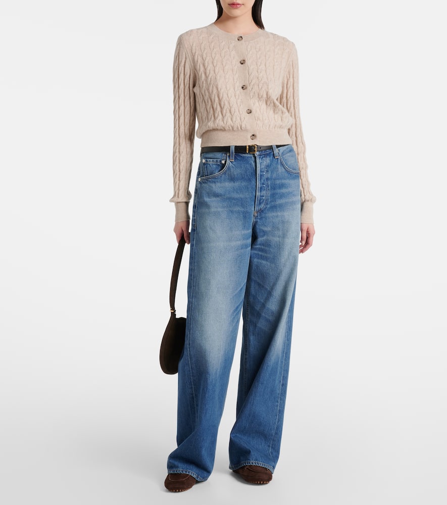 Wool and cashmere cardigan