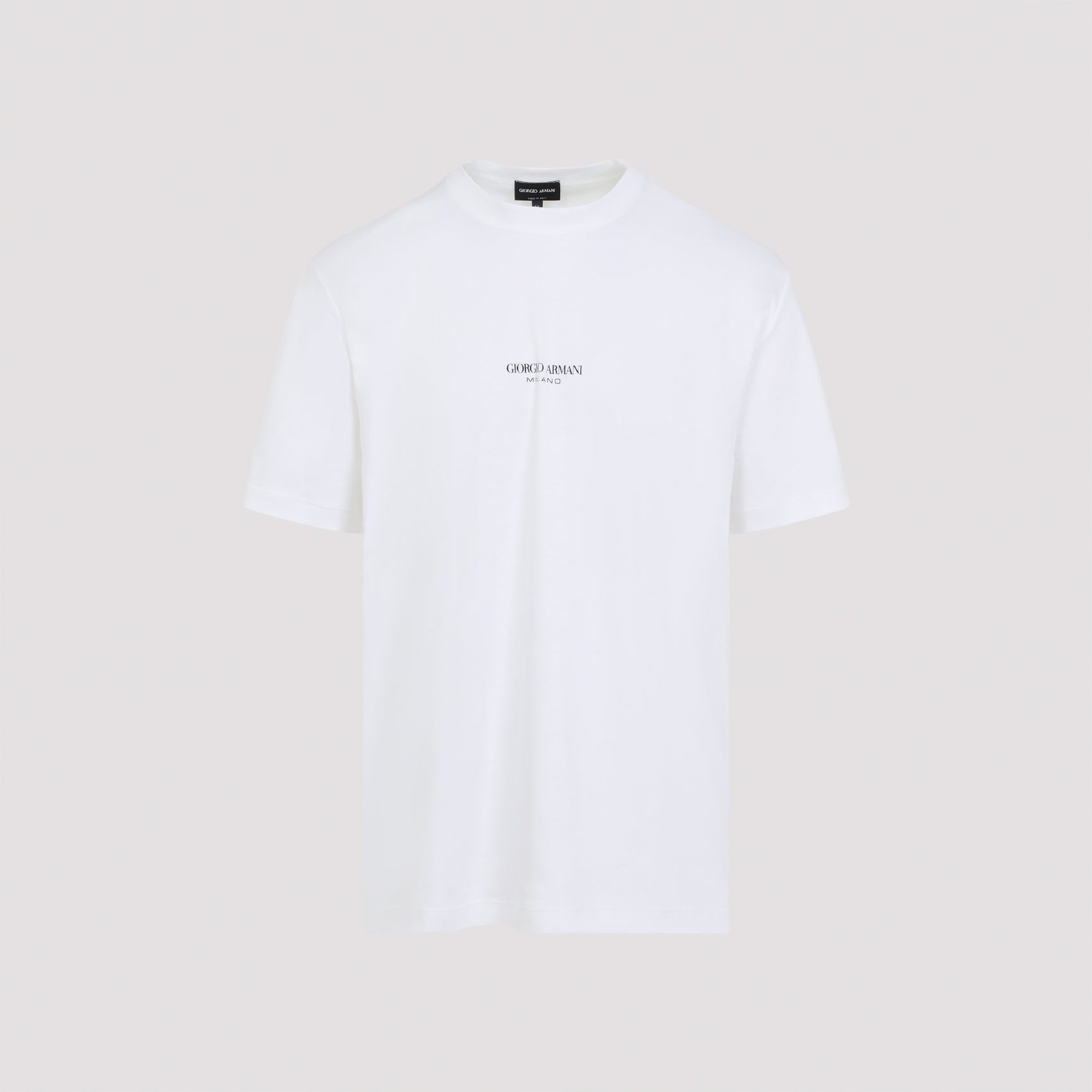 Cotton Interlock Crew Neck T-shirt