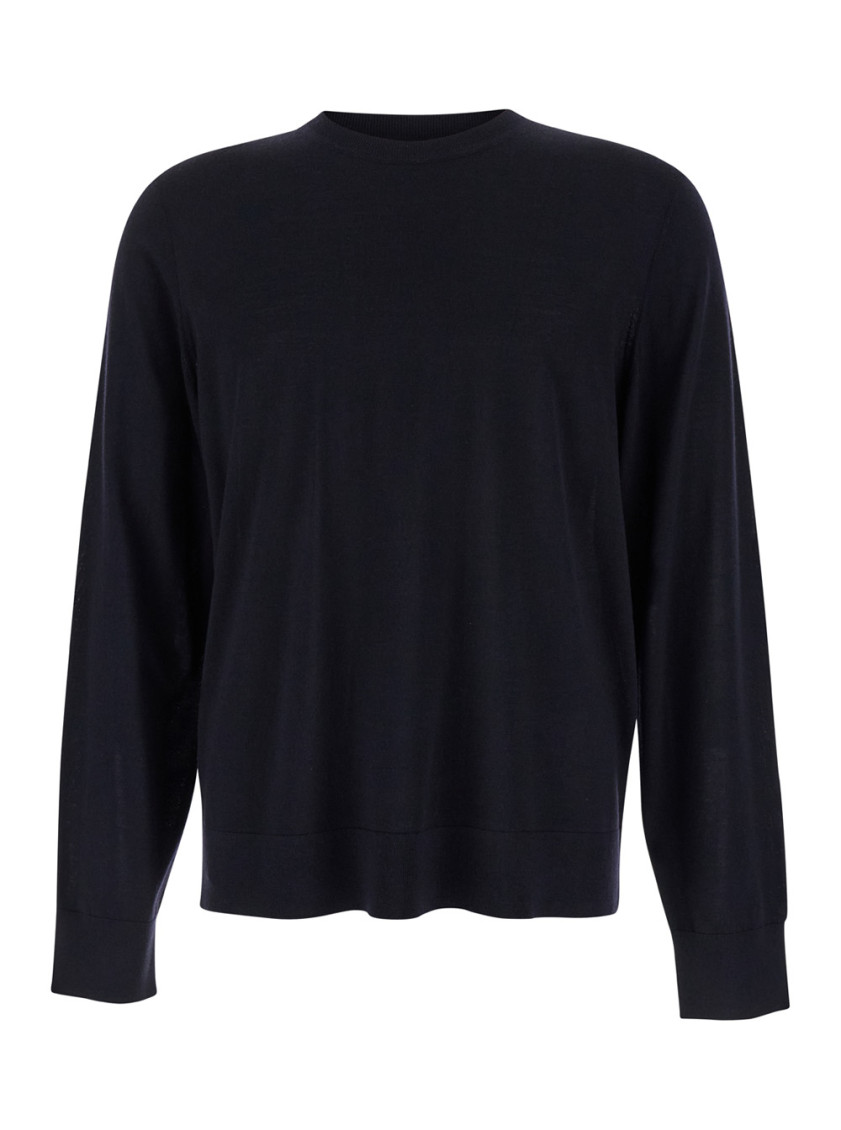 Knitwear In Blue Wool
