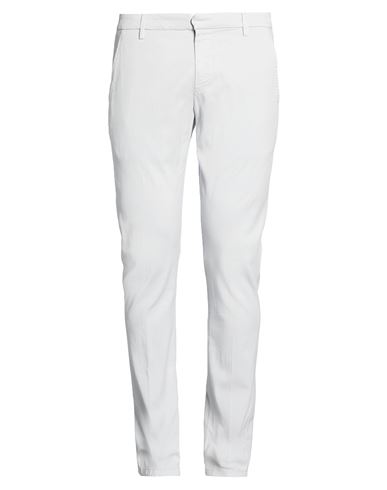 Man Pants Light grey Size 34 Lyocell, Cotton, Elastane