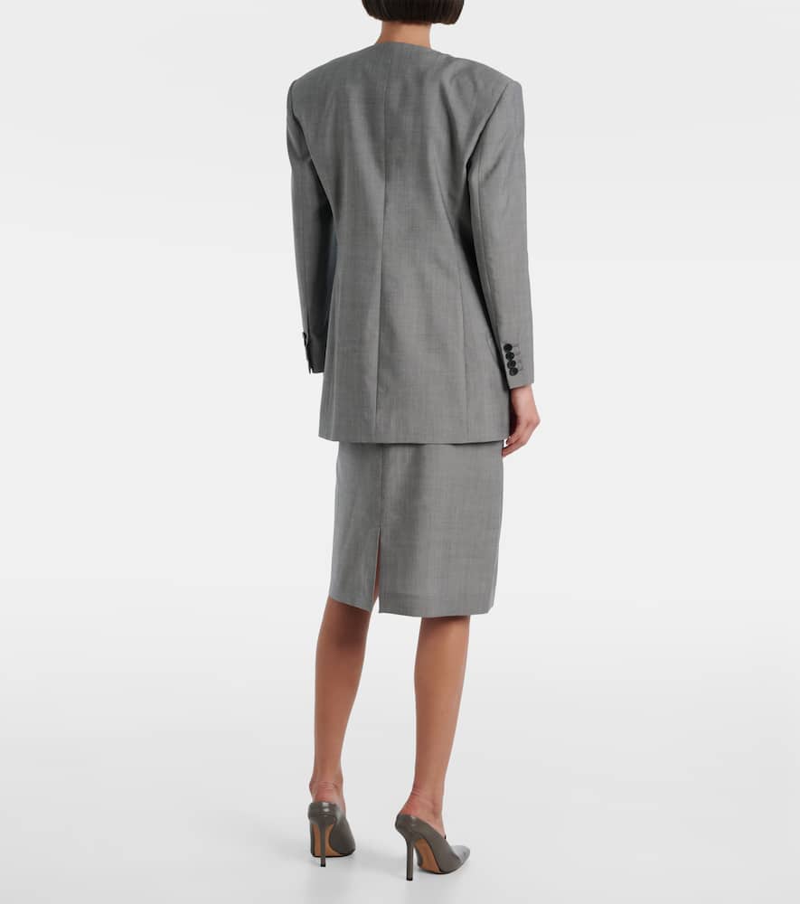 Parker wool jacket
