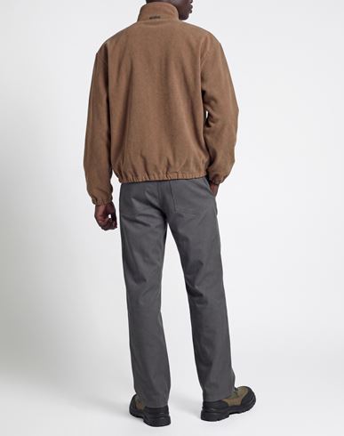Man Sweatshirt Khaki Size M Polyamide, Polyester, Elastane