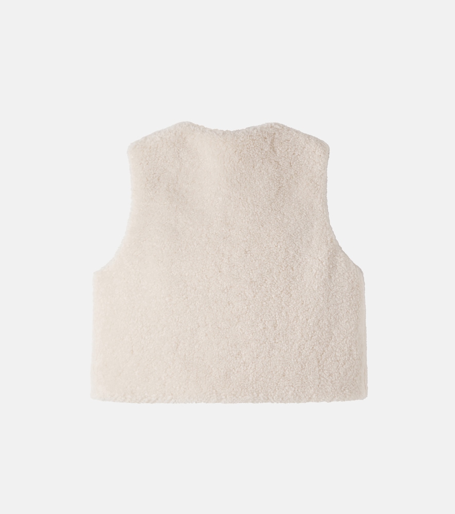 Victoria floral reversible cotton vest