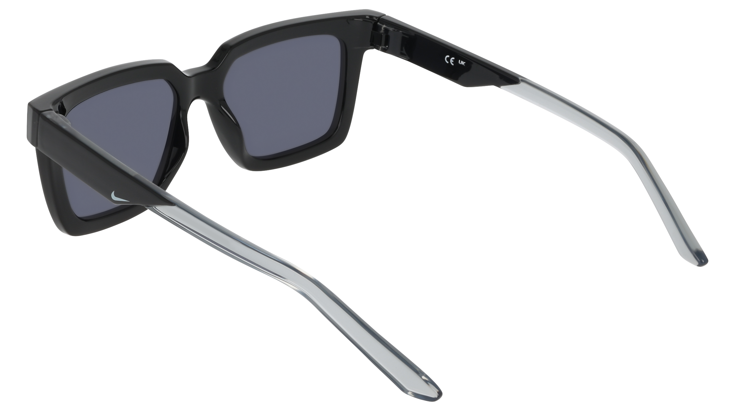 Nike Man Nike NIKE TIDE COSMIC IB3681X 010 Sunglasses Injected Black Grey Squared Norma