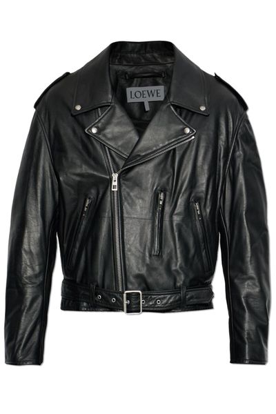 Loewe Leather Biker Jacket
