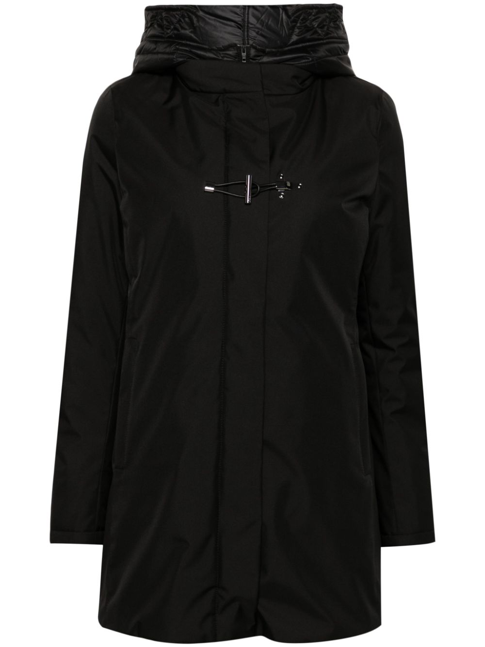Hooded parka - Black