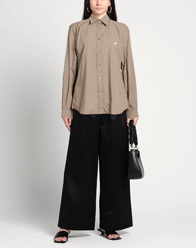 Woman Shirt Light brown Size 6 Cotton