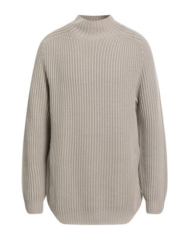 Man Turtleneck Sand Size 44 Wool