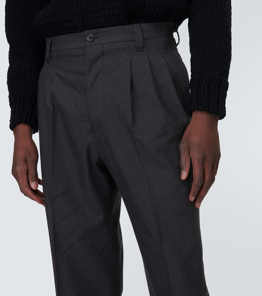 McCloud Slacks Santome wool-blend chinos