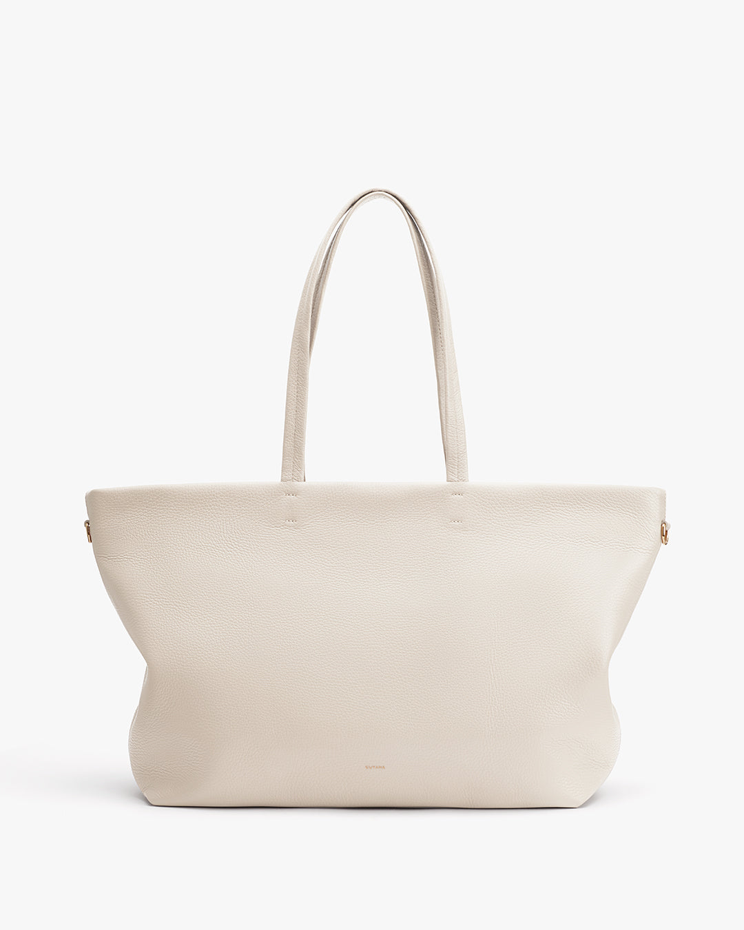 Women's Easy Zipper Tote Bag in Ecru