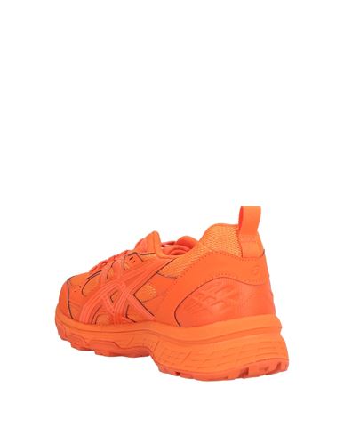 Comme Des Garçons Shirt X Asics Man Sneakers Orange Size 10 Textile fibers
