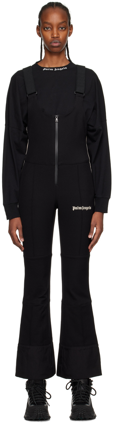 Black track jumpsuit