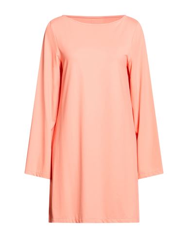 Woman Mini dress Salmon pink Size S Polyamide, Elastane