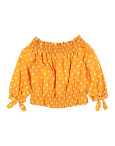 Kid Girl Top Yellow Size 10 Cotton