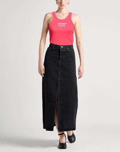 Woman Tank top Red Size XL Organic cotton