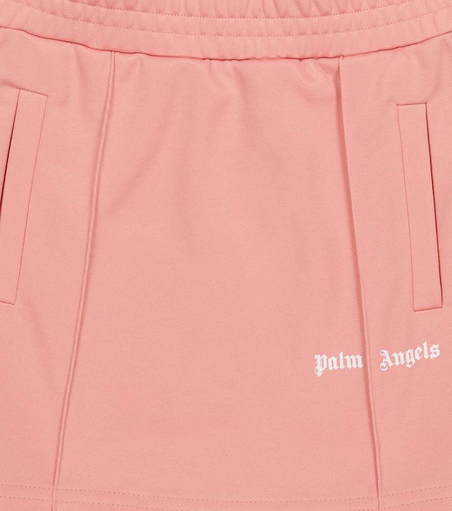 Side-paneled track skirt