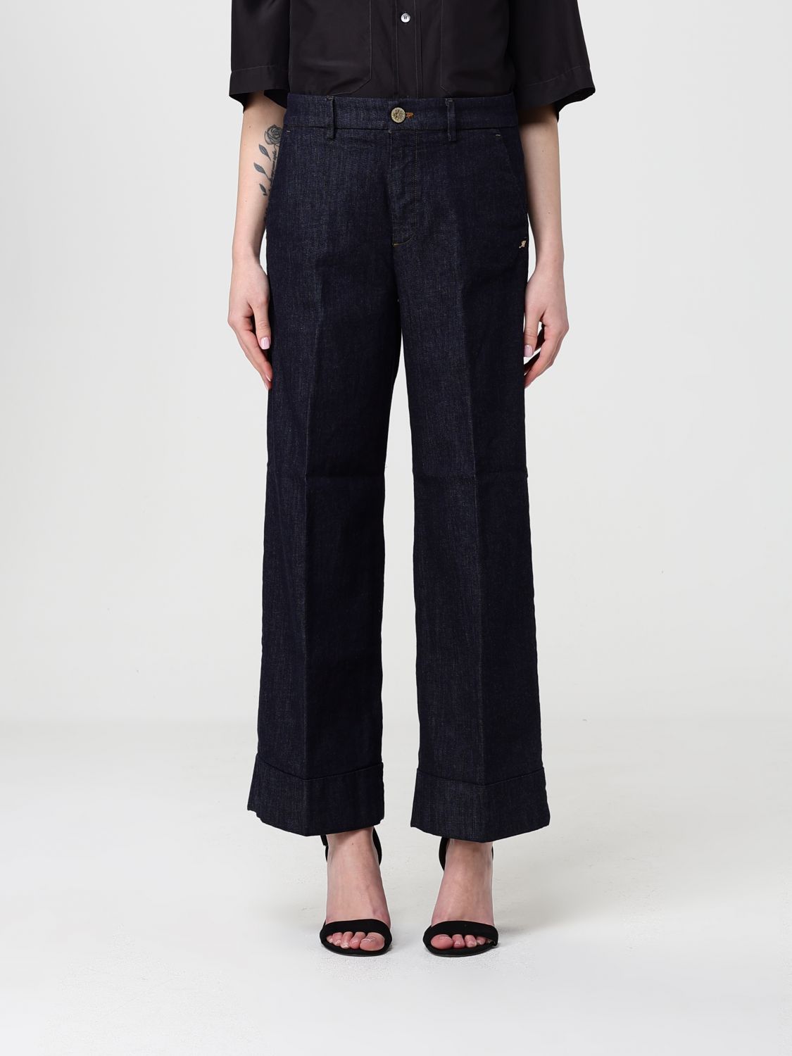 Pants Woman color Navy