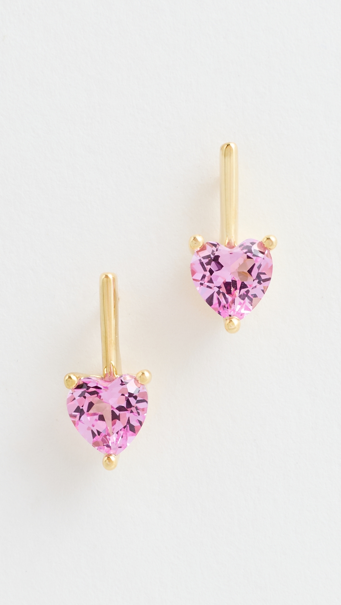 Linea Love Stud Earrings Pink One Size
