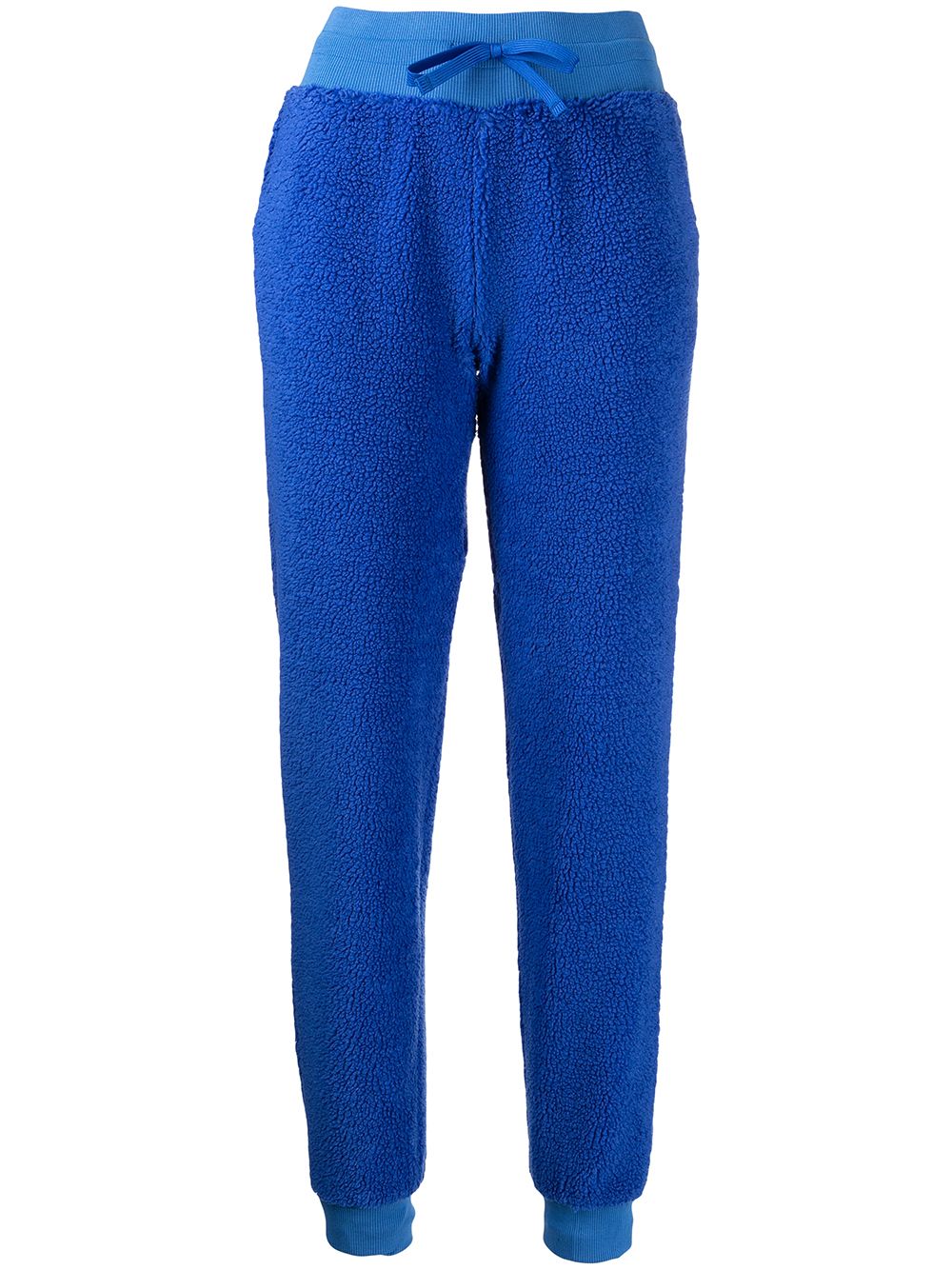 X BEYOND the RADAR sherpa joggers - Blue