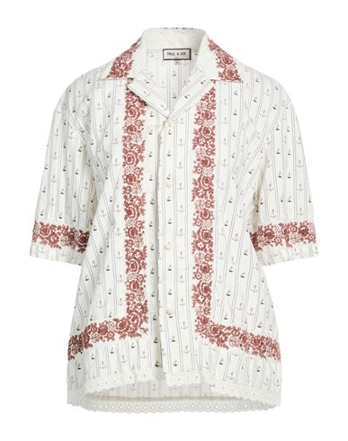 Woman Shirt White Size L Cotton