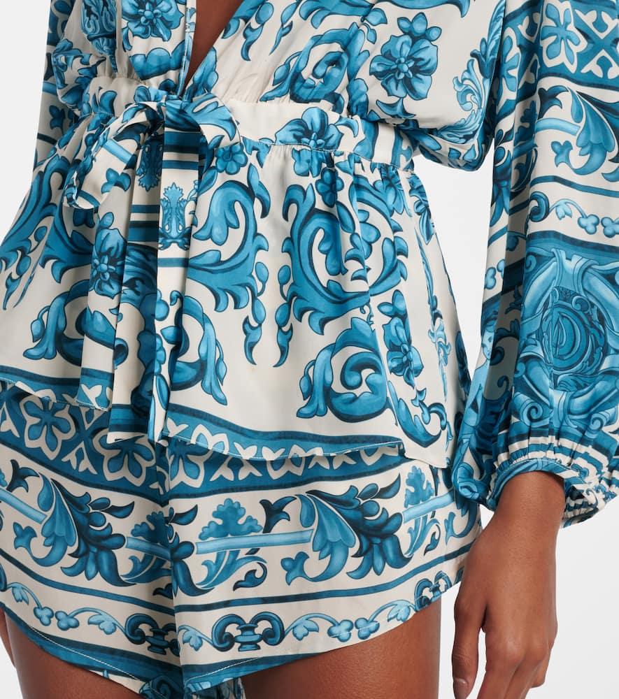 Printed blouse