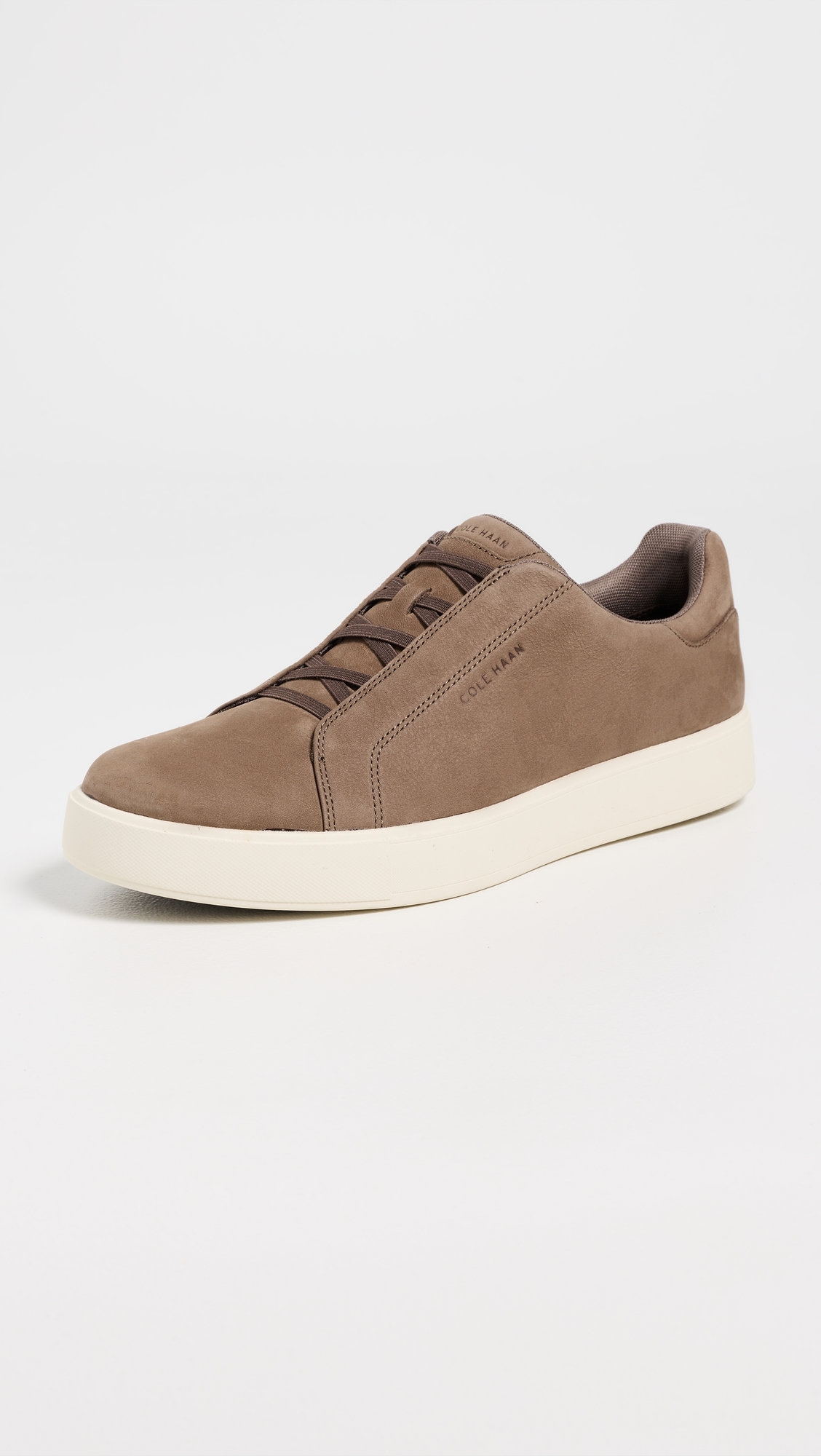 GrandPro Luxe Slip-On Sneakers Ch Truffle Nubuck/Ivory