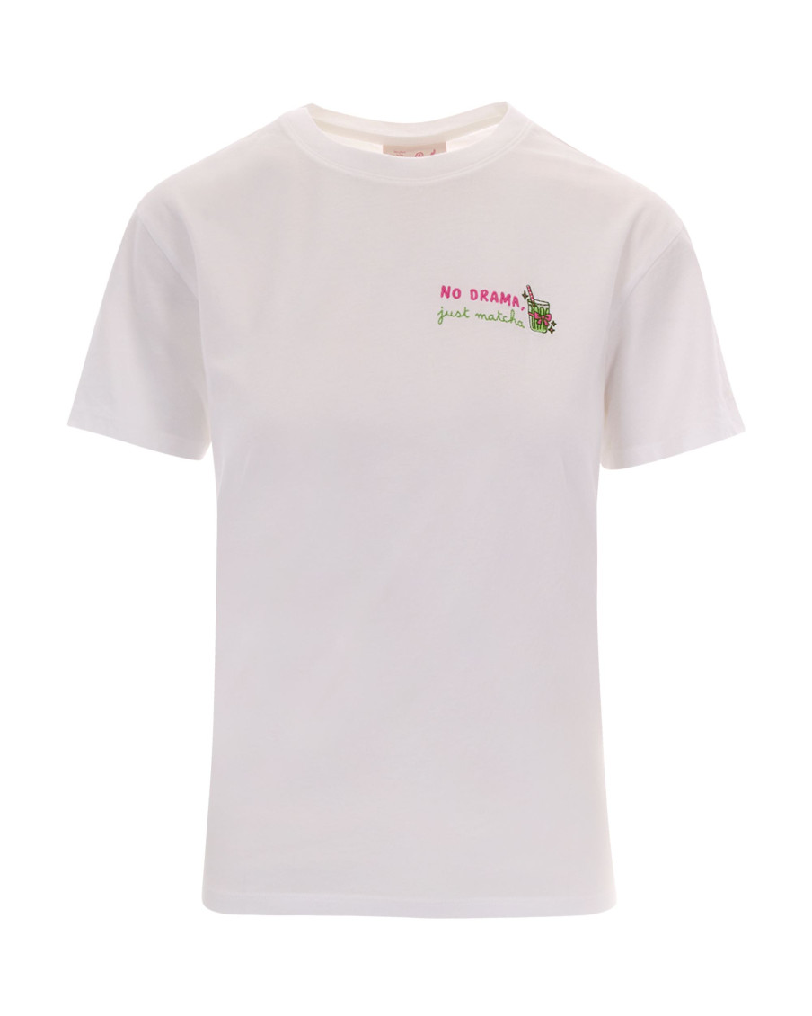 White Graphic Crew Neck T-Shirt