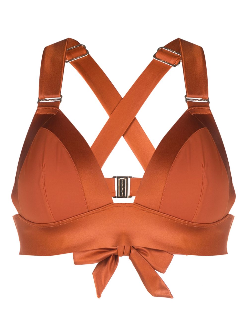 Cache-coeur bralette bikini top - Orange