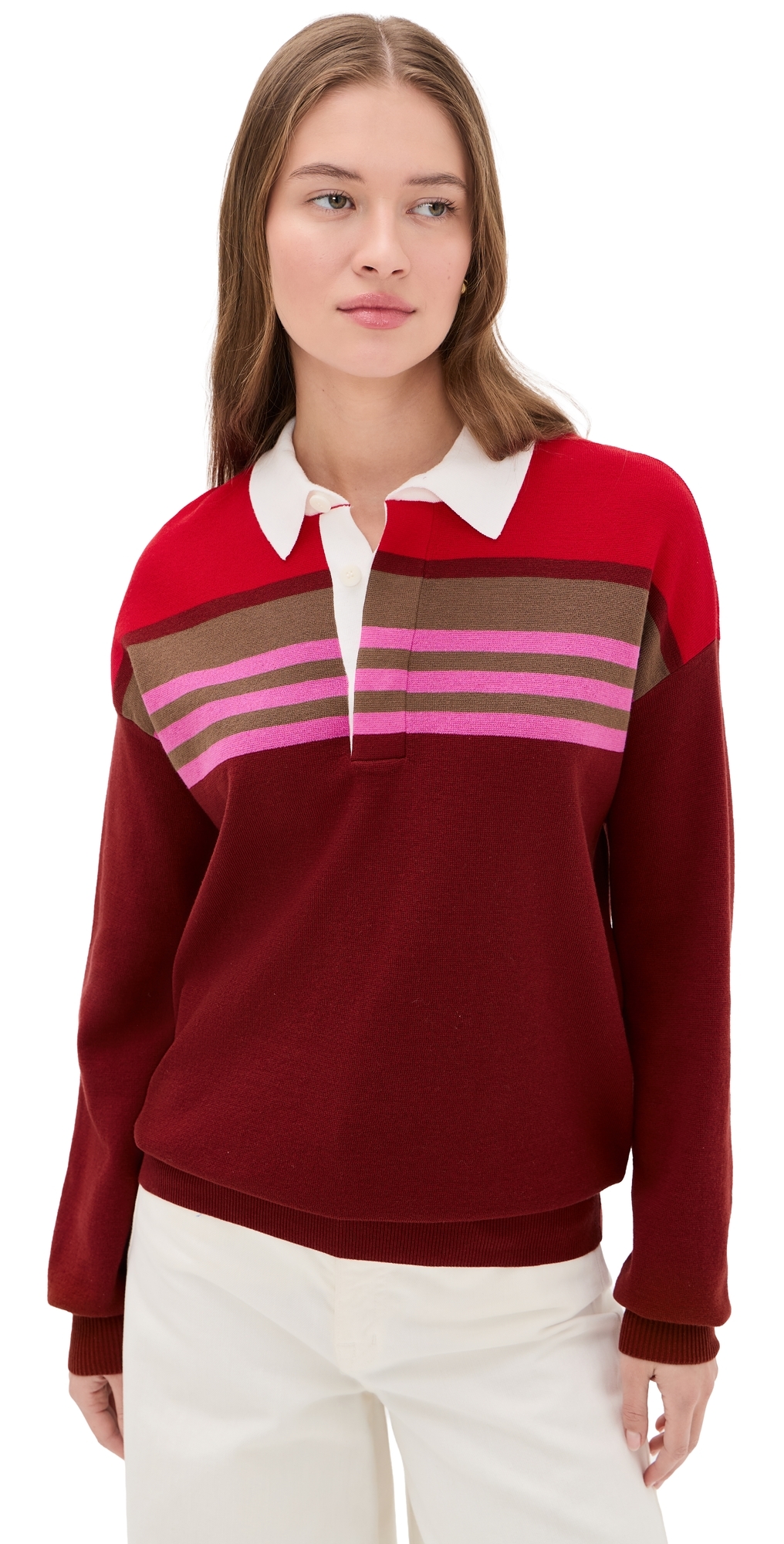 Sail Top Cardinal Multi Stripe