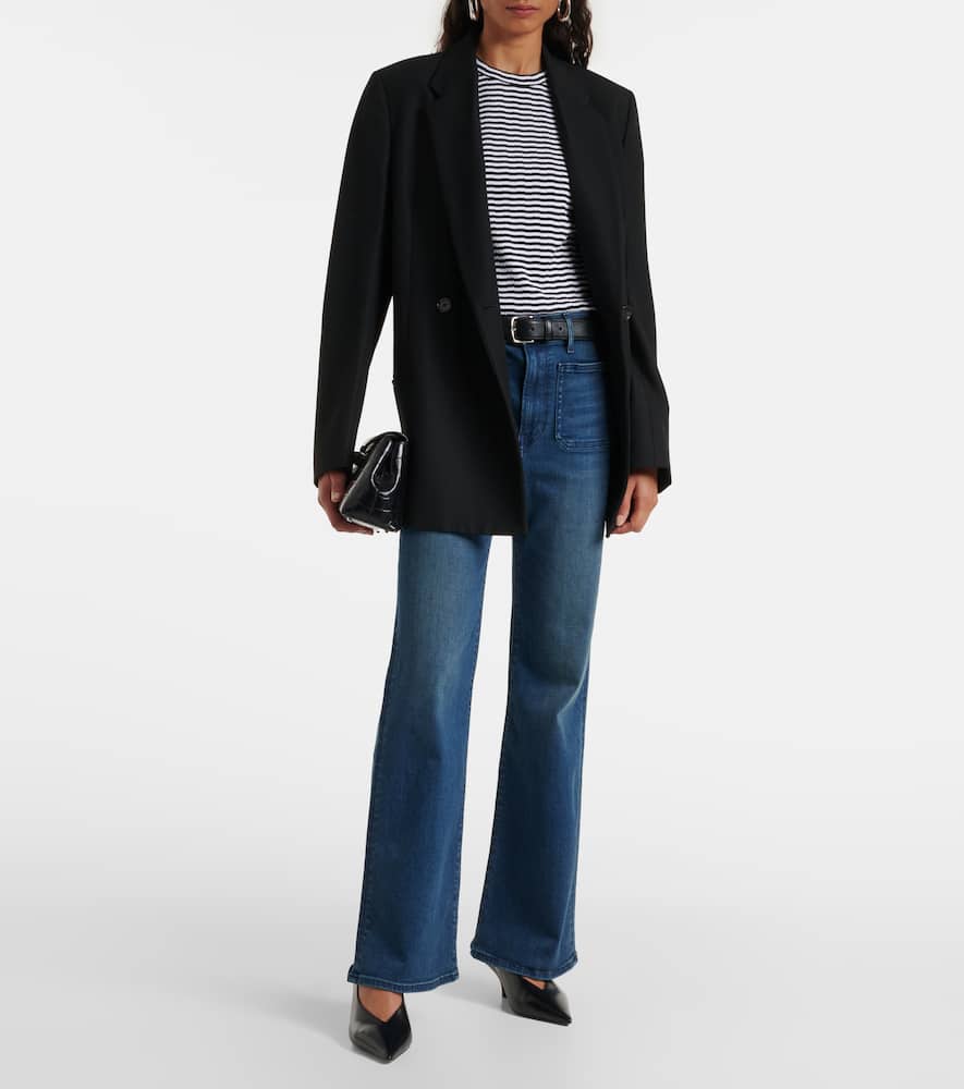 Crosbie high-rise flared jeans