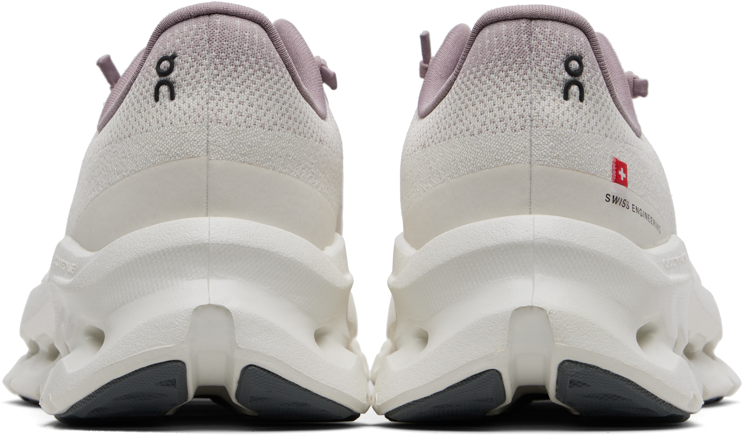 Pink & White Cloudtilt Sneakers