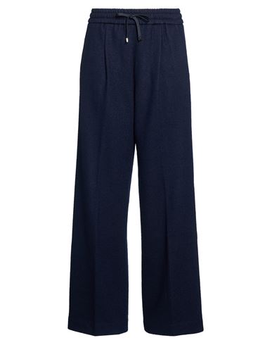 Woman Pants Midnight blue Size 6 Wool