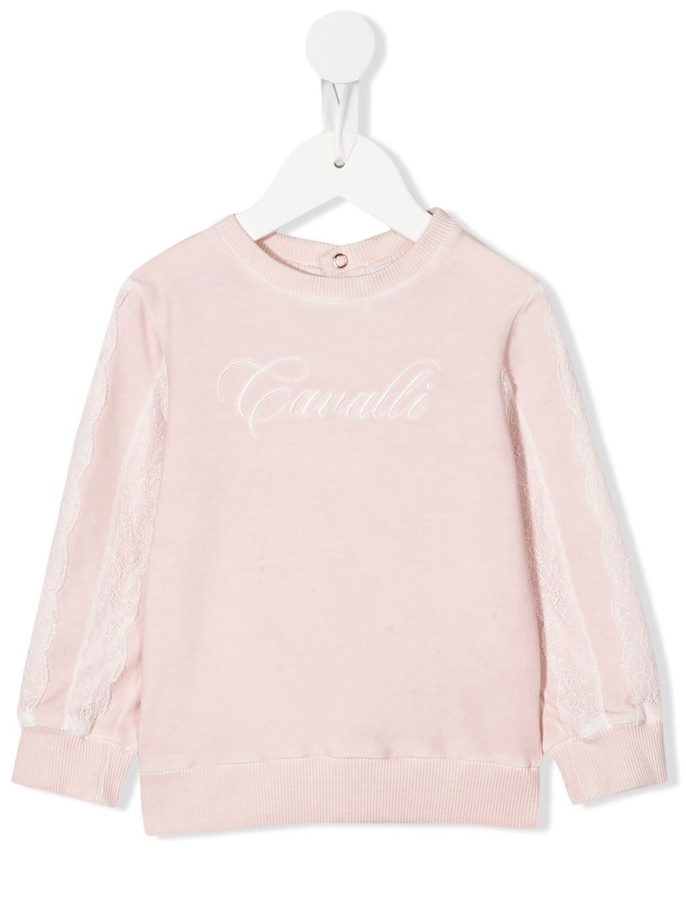 Embroidered logo sweatshirt - Pink