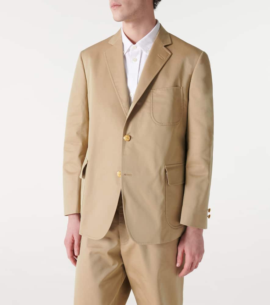 X Brooks Brothers gabardine blazer