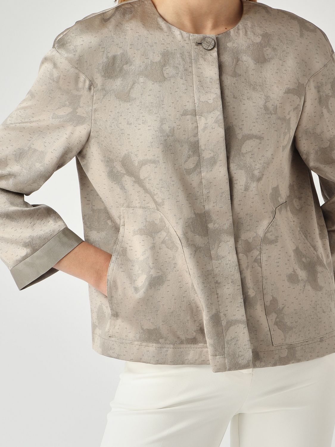 Jacket Woman color Grey