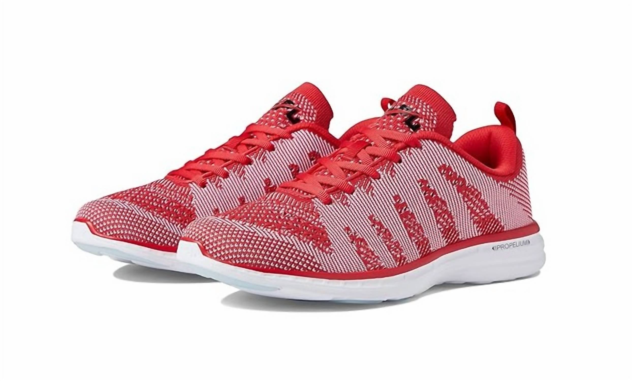 Women's Techloom Pro Shoe In Red/white/black
