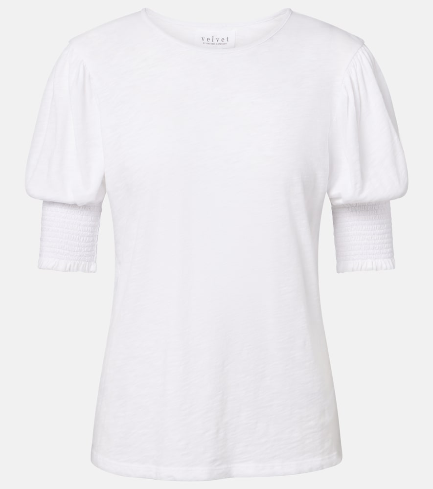 Sue cotton jersey T-shirt