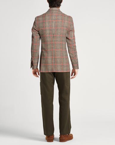 Man Blazer Beige Size 46 Virgin Wool