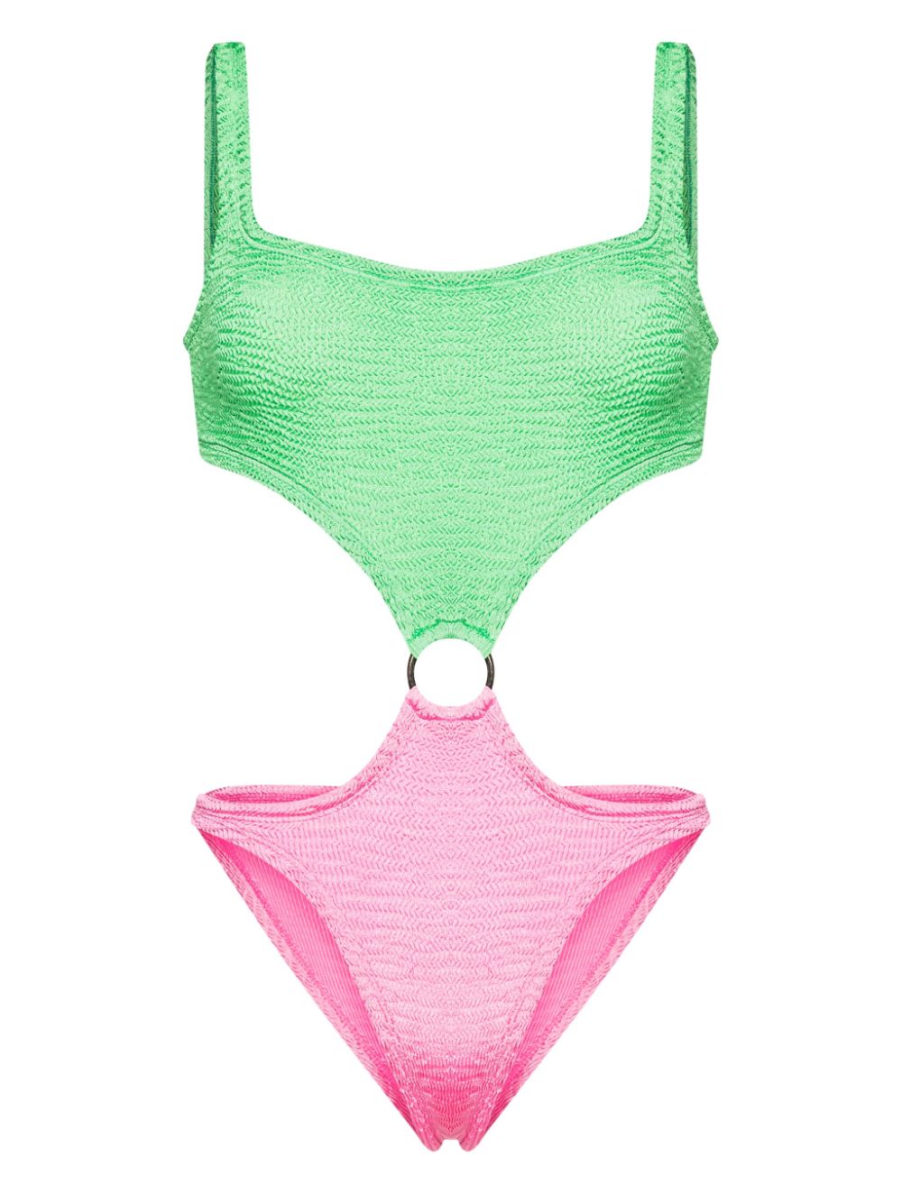 Maillots de Bain Olivia Kiwi/Creamy One Piece Swimsuit