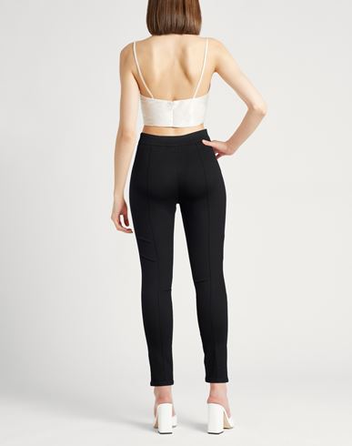 Woman Jeans Black Size 10 Recycled polyester, Cotton, Re
