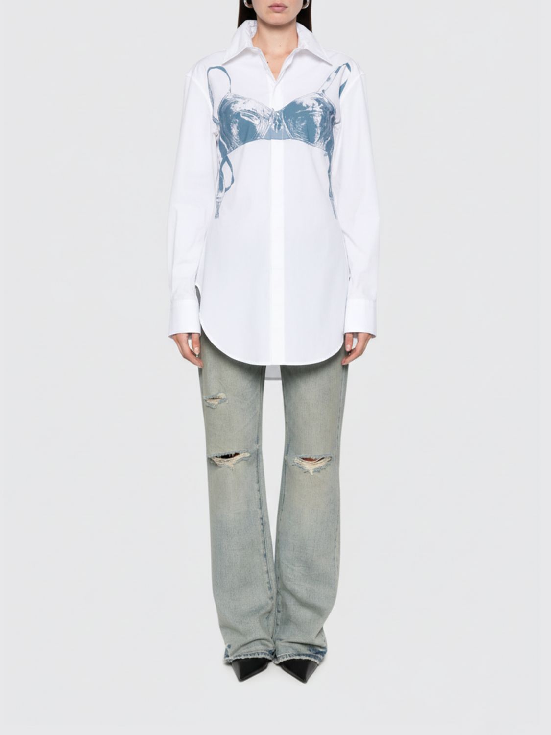 Shirt Woman color White