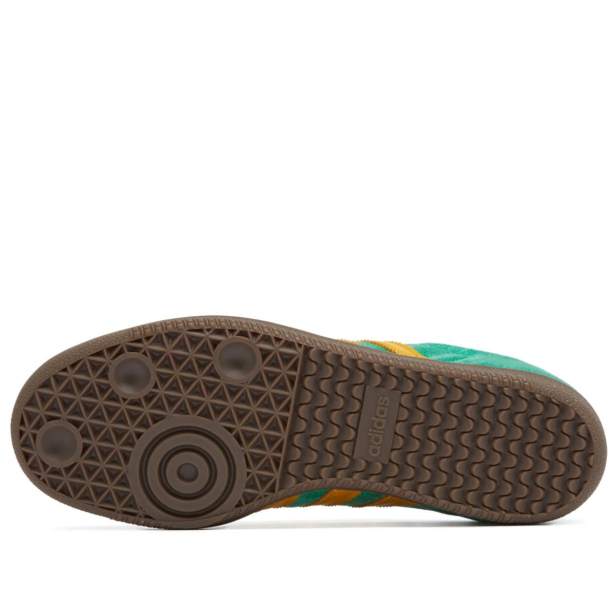 Women's Samba OG W Sneaker in Court Green/Preloved Yellow