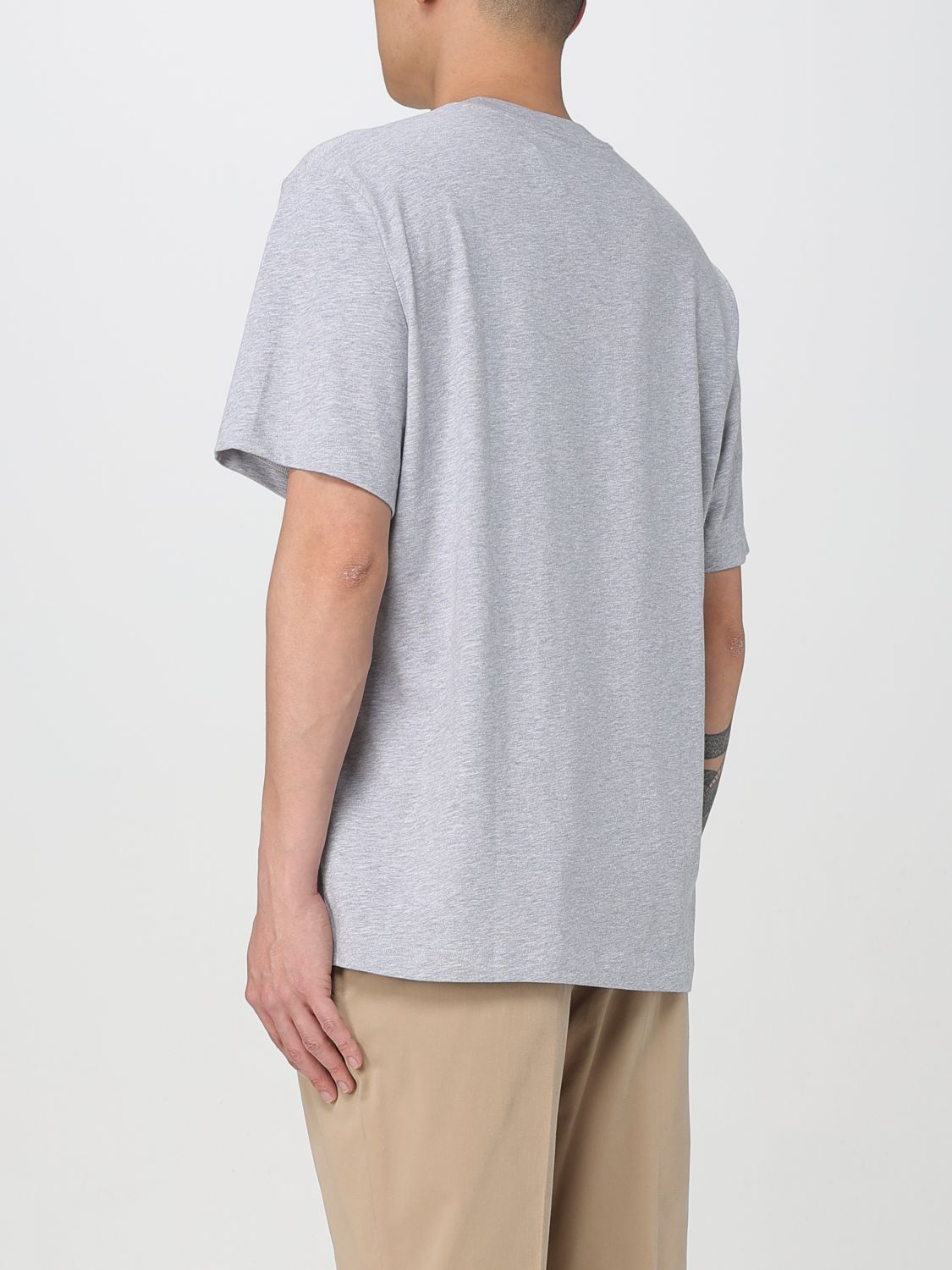 T-Shirt LACOSTE Men color Grey