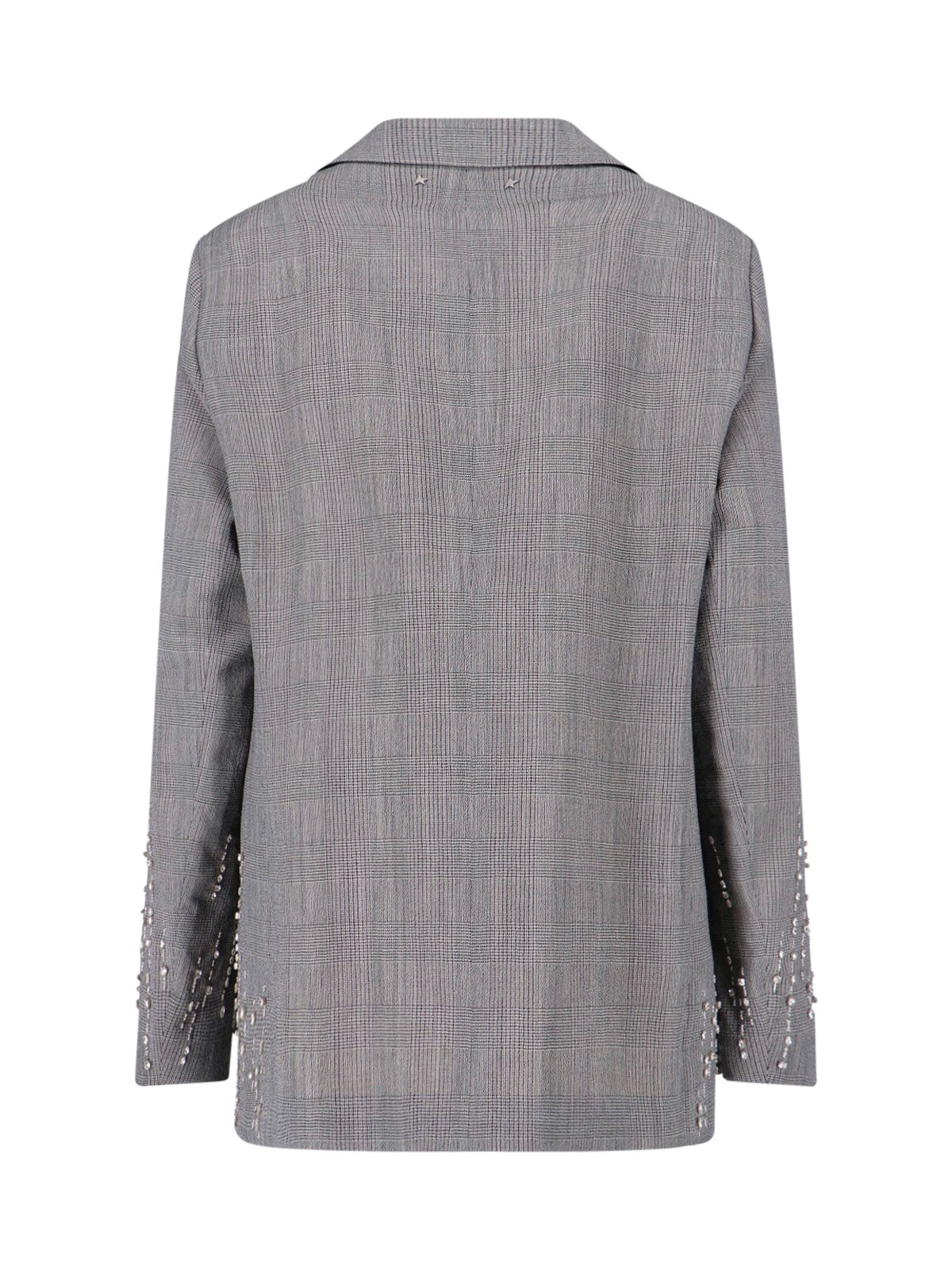 Crystal Single-Breasted Blazer