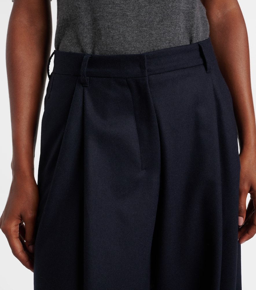 Titty wool wide-leg pants