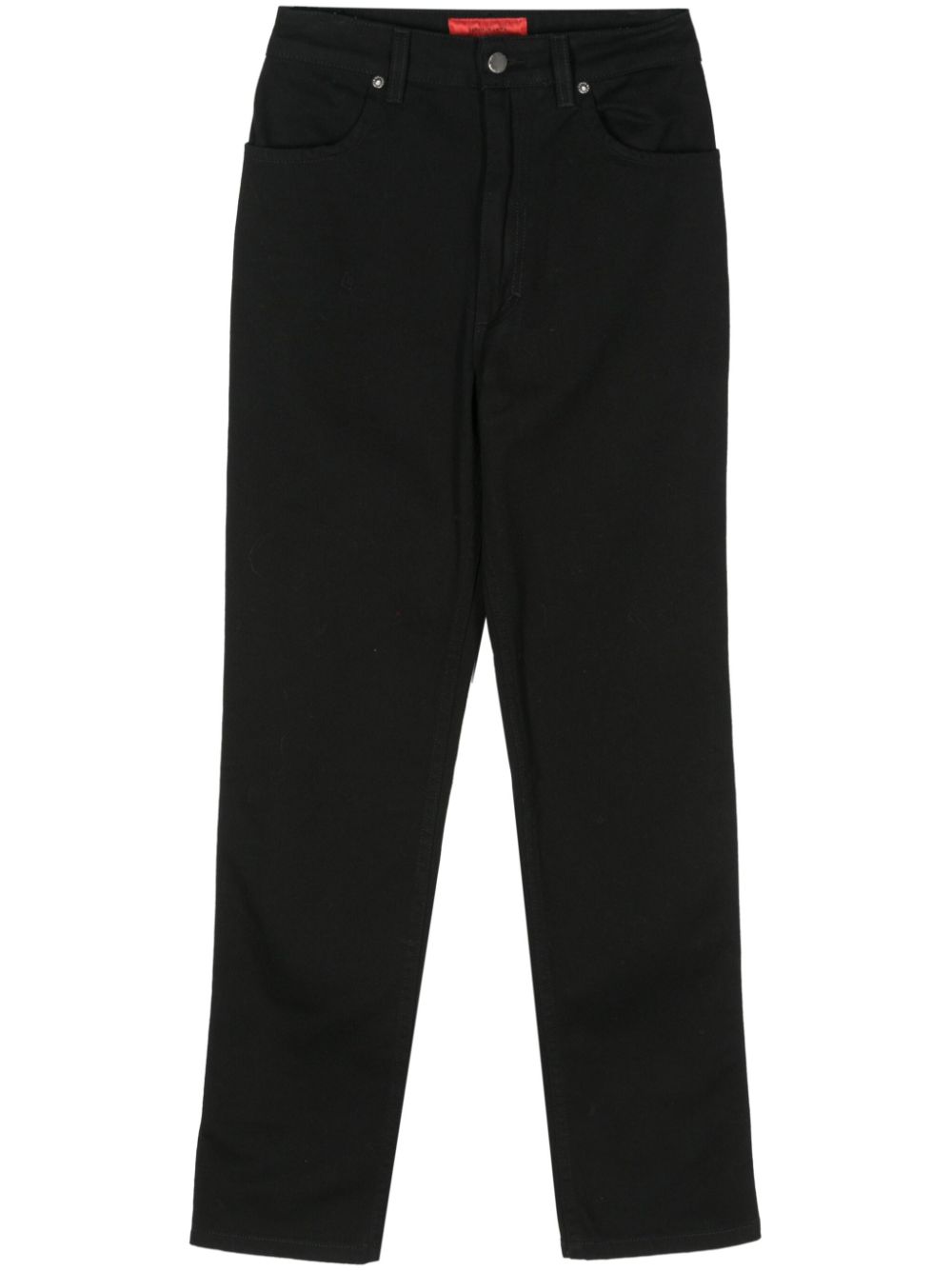 Straight-leg jeans - Black